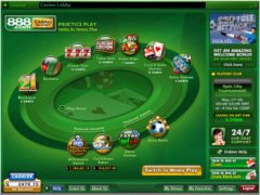 poker table with pocket cams